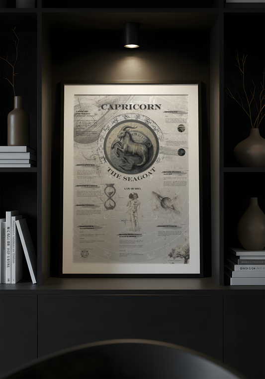 Zodiac Poster Capricorn