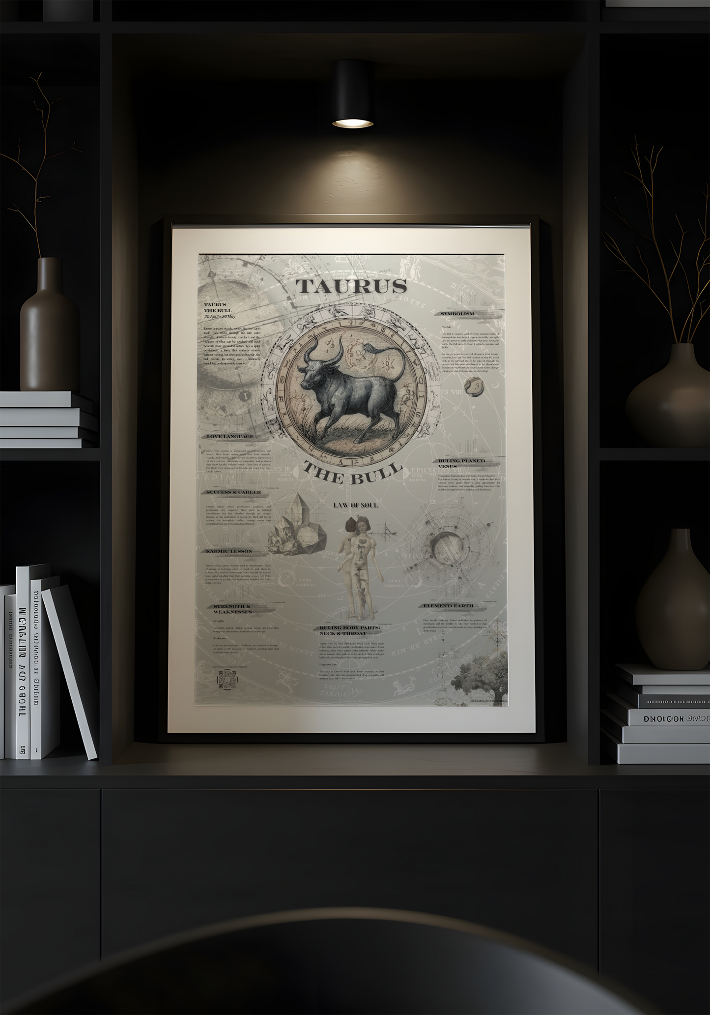 Zodiac Poster Taurus
