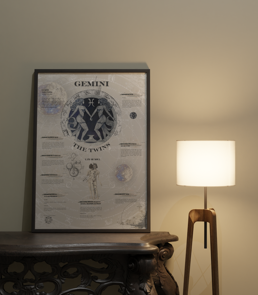 Zodiac Poster Gemini